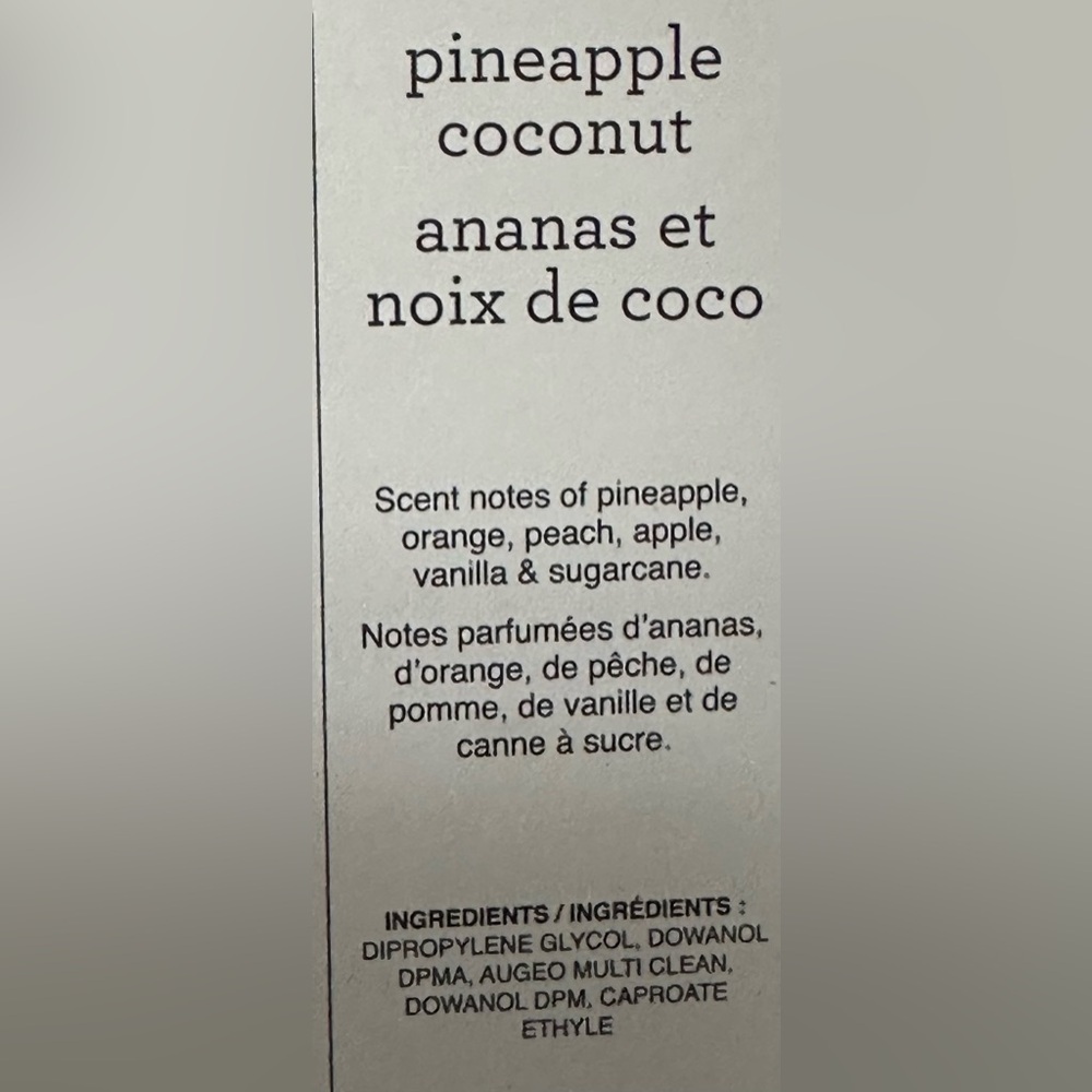 New✨Sand+Fog Diffuser Oil:Pineapple Coconut Scent🪷Mix’N’Match 1for$11or2 for$18🪷 - Picture 2 of 2
